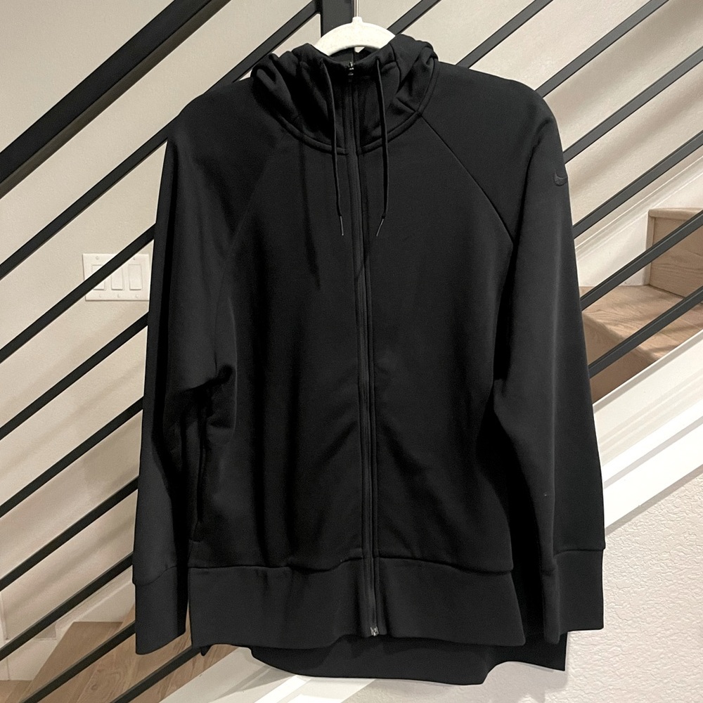 NIKE Dri-Fit Extra Long Zip-Up Hoodie size Medium